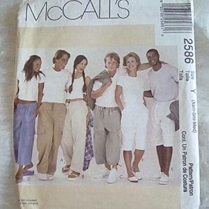 McCall's Drawstring Pants 3 Lengths